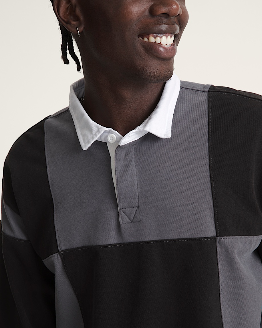 grant-rugby-shirt mit schachbrettmuster