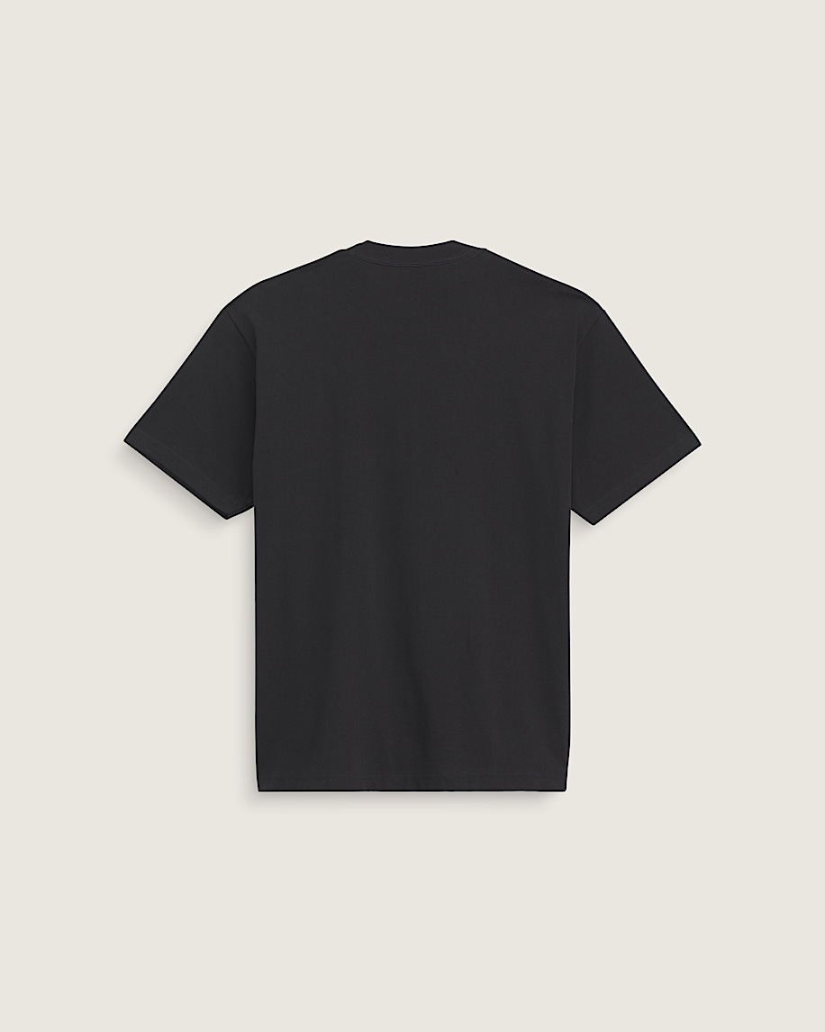 klassisches t-shirt mit schriftzug