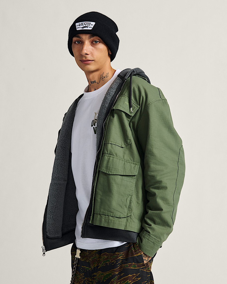skate military overshirt von atiba jefferson