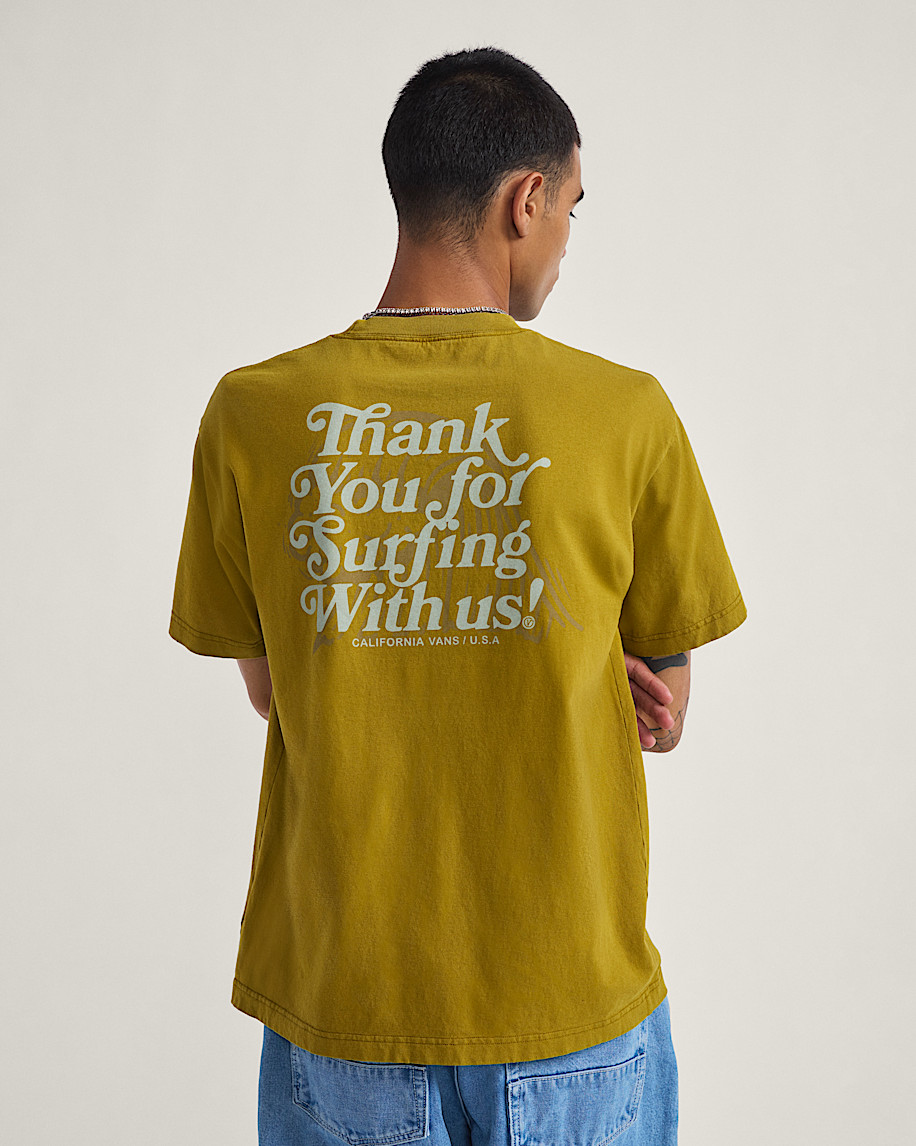 danke fürs surfen t-shirt