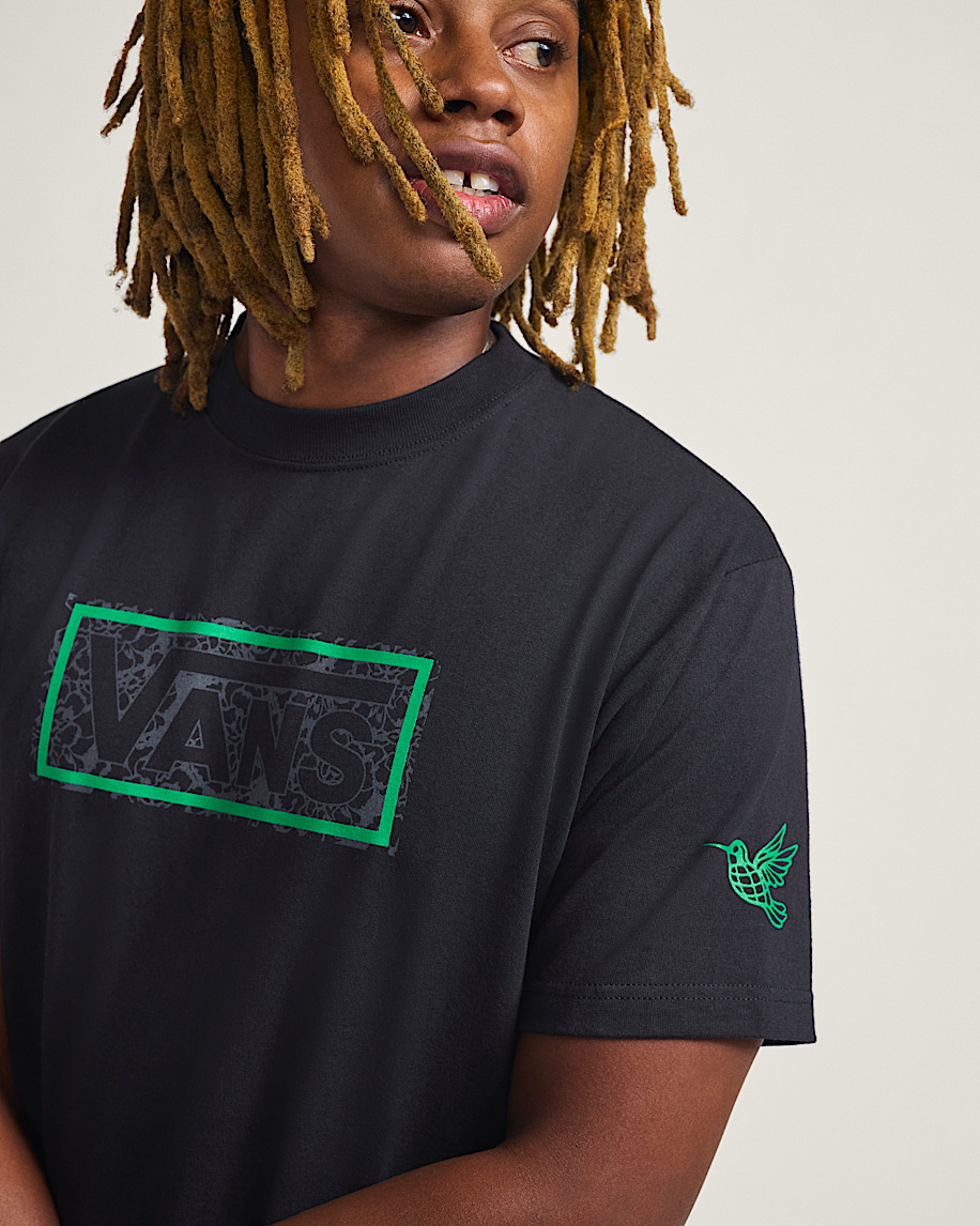 dia de los muertos colibri box-t-shirt