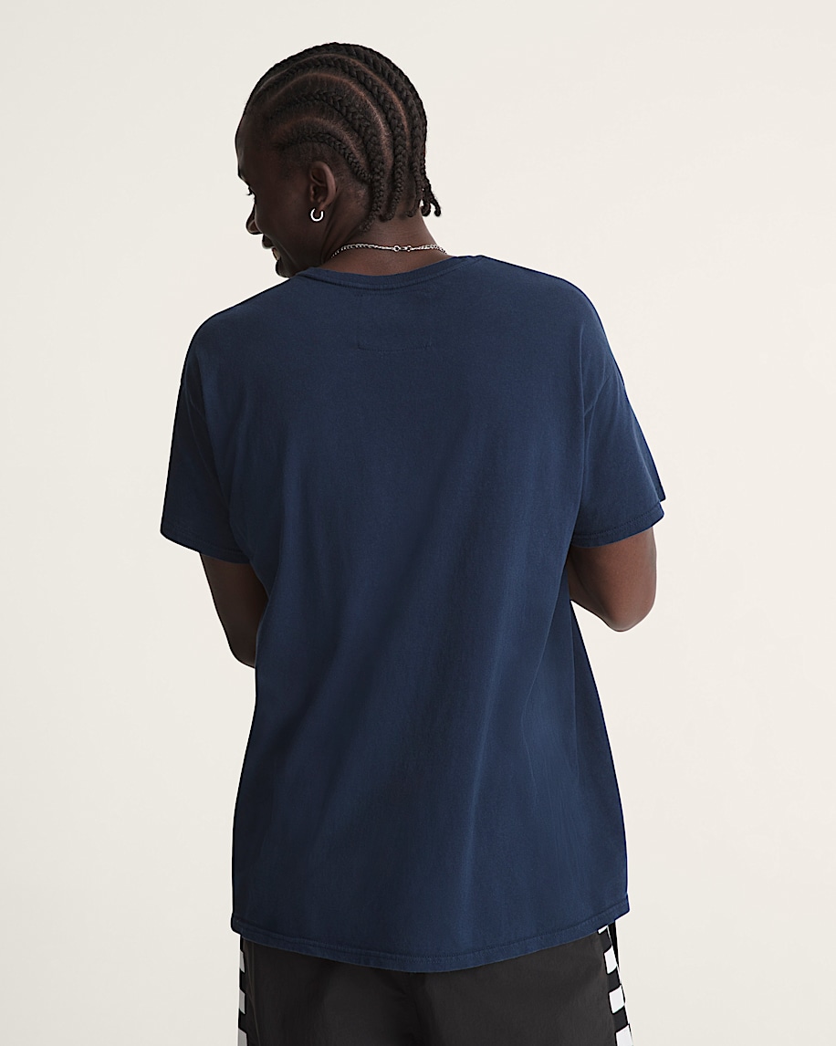waffelladen-t-shirt aus wellenmischung