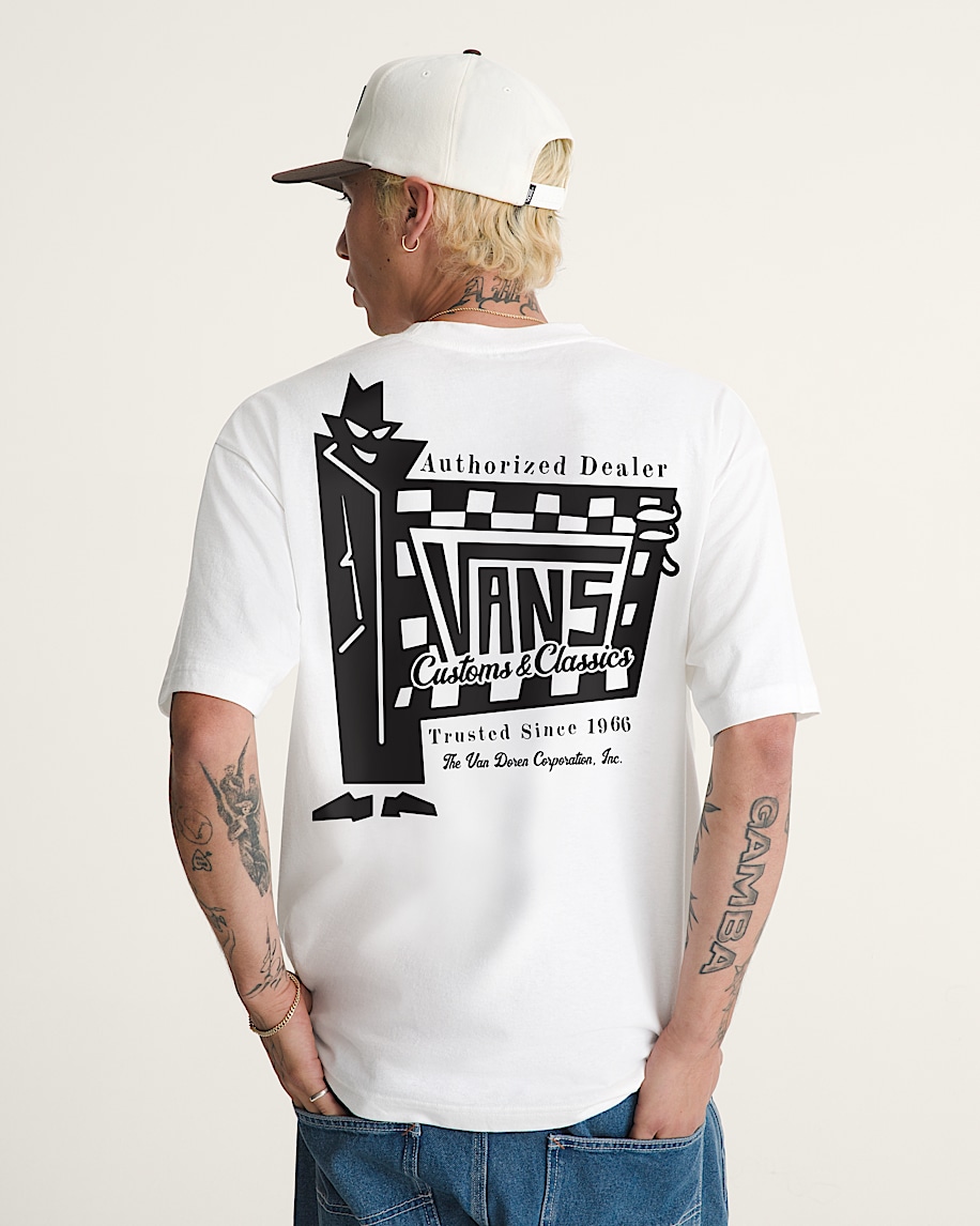 t-shirt des autorisierten händlers