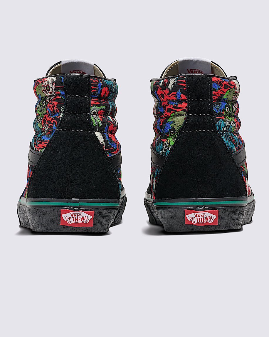 customs sk8-hi wide halloween schuh