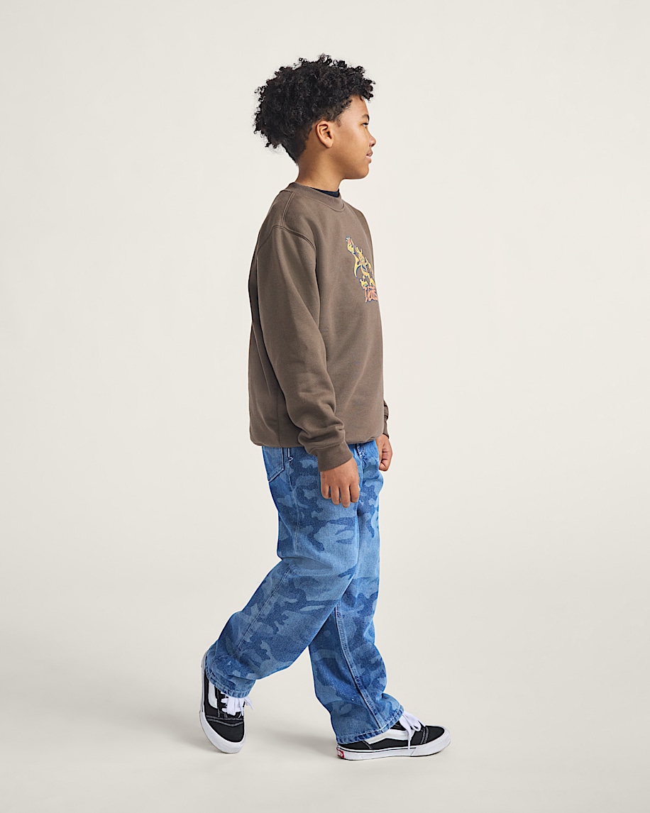 kinder-sweatshirt „goblin step crew