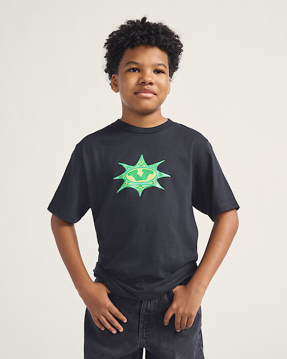 kinder-t-shirt mit sternenmuster