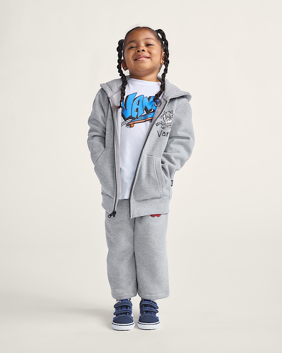 sk8 posse zip-hoodie für kleine kinder