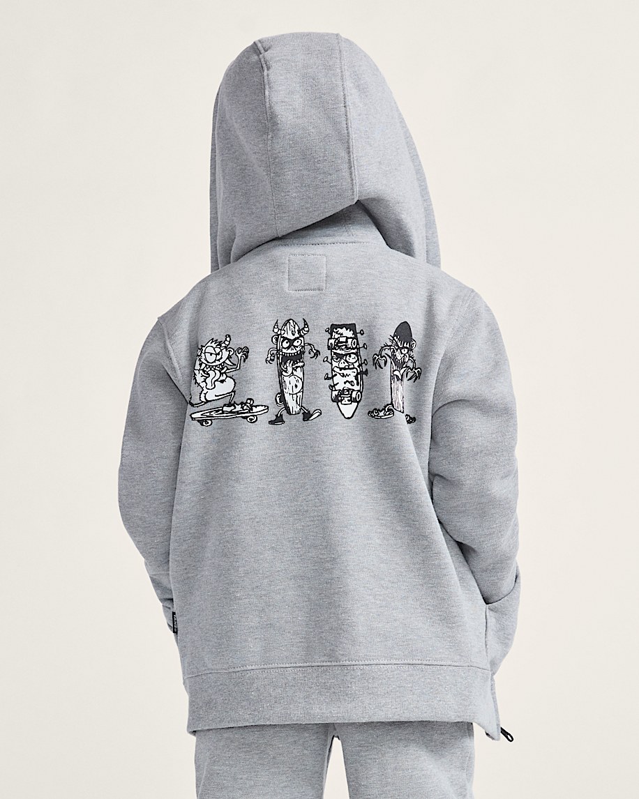 sk8 posse zip-hoodie für kleine kinder