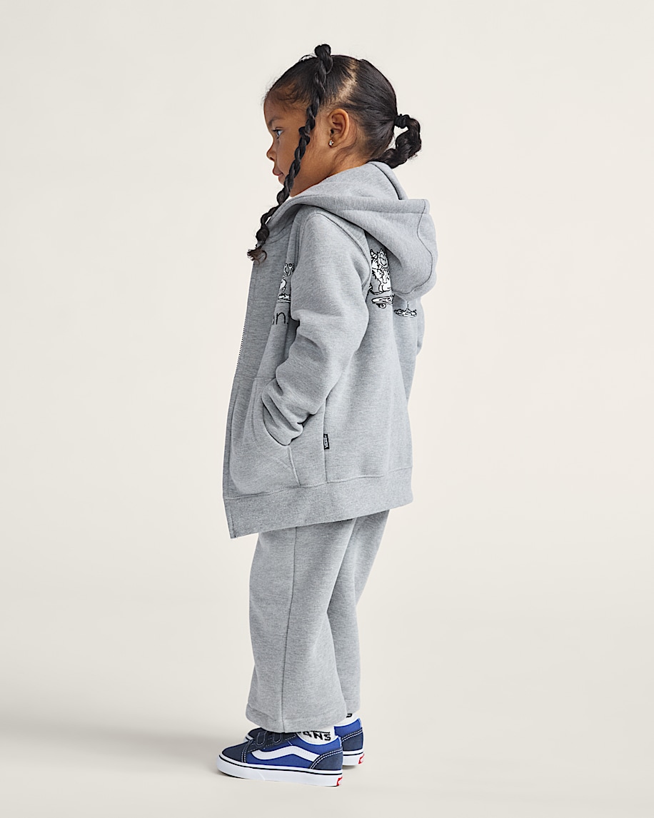 sk8 posse zip-hoodie für kleine kinder