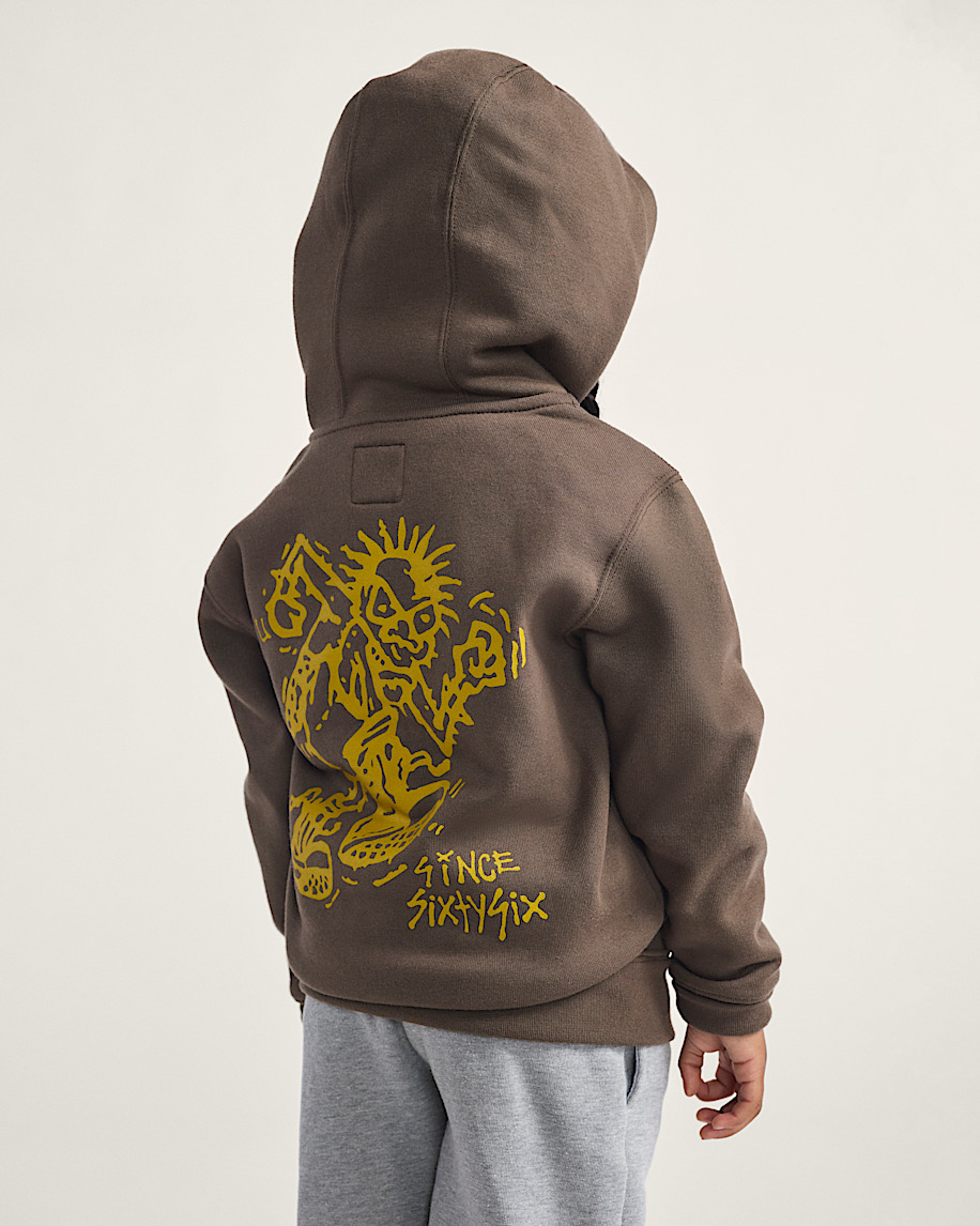stomper zip-hoodie für kleine kinder