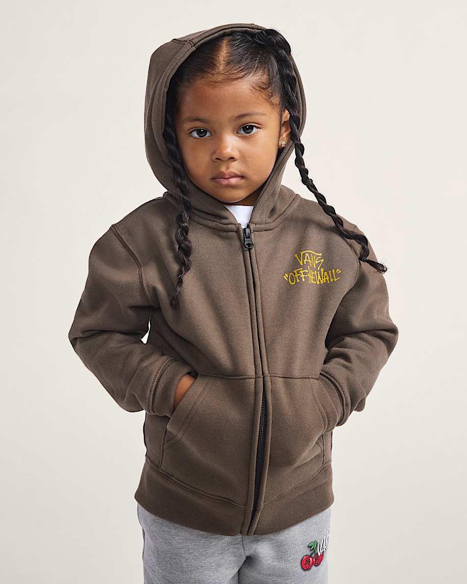 stomper zip-hoodie für kleine kinder