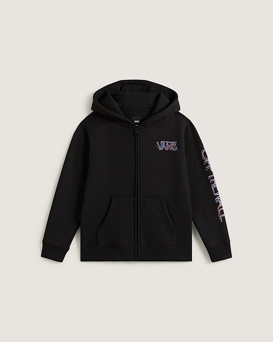 little kids scribbled past zip hoodie