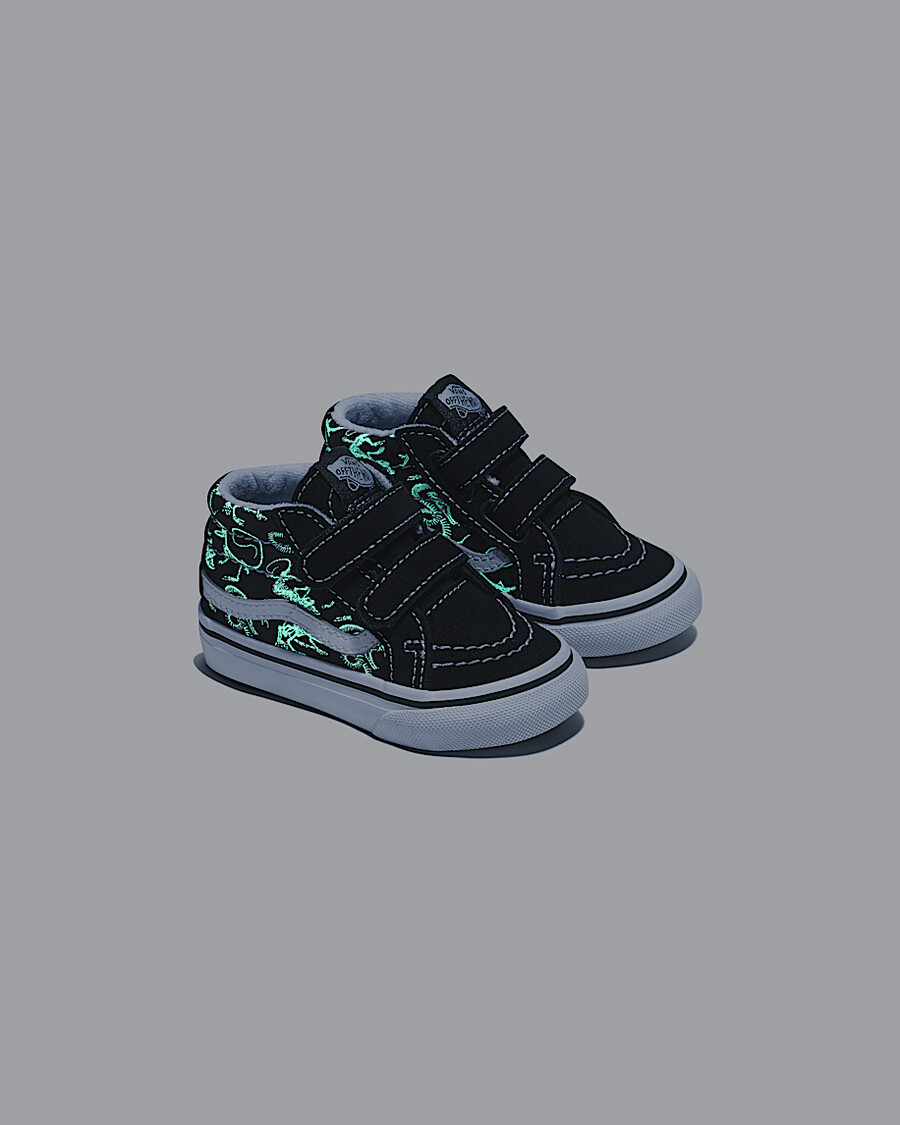 kleinkinder-sk8-mid reissue v skeletons schuh