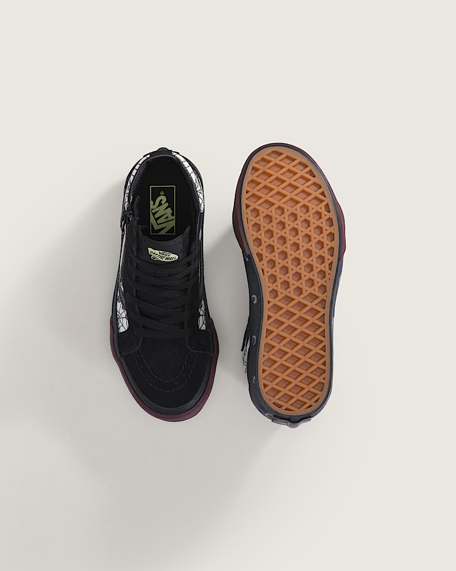 halloween-schuh für kleine kinder mit seitlichem reißverschluss sk8-hi-schuh