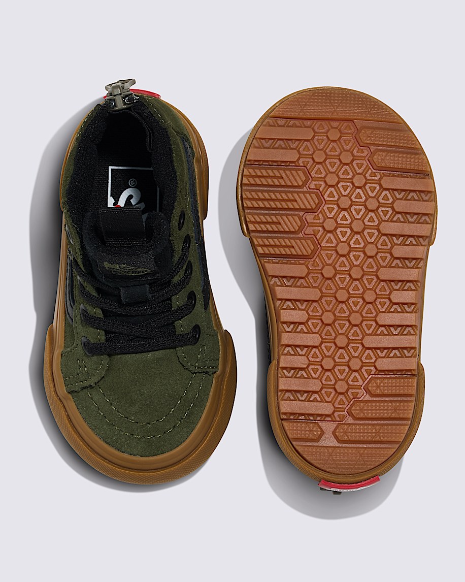 kleinkind sk8-hi zip gummischuh