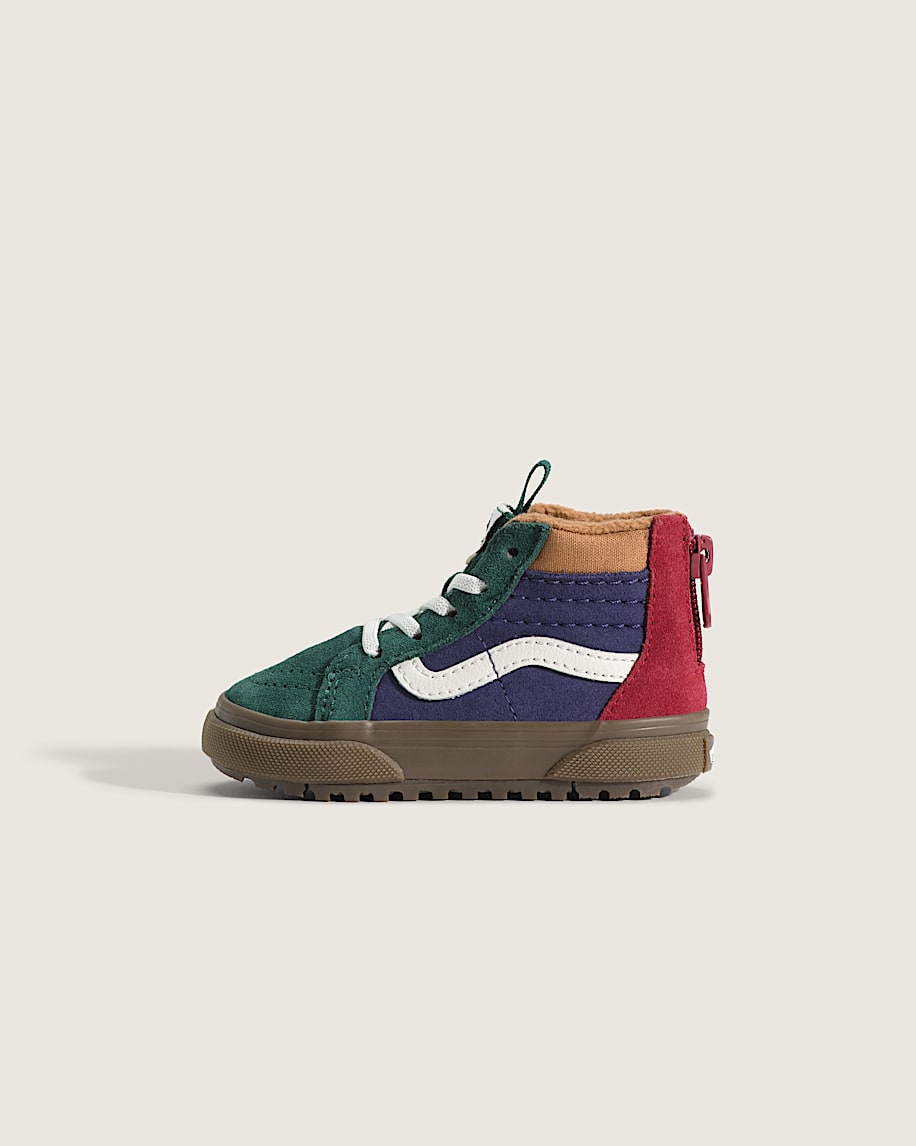 kleinkind sk8-hi zip wasserabweisender gummischuh