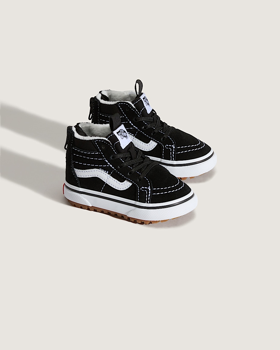 wasserabweisender sk8-hi zip schuh für kleinkinder