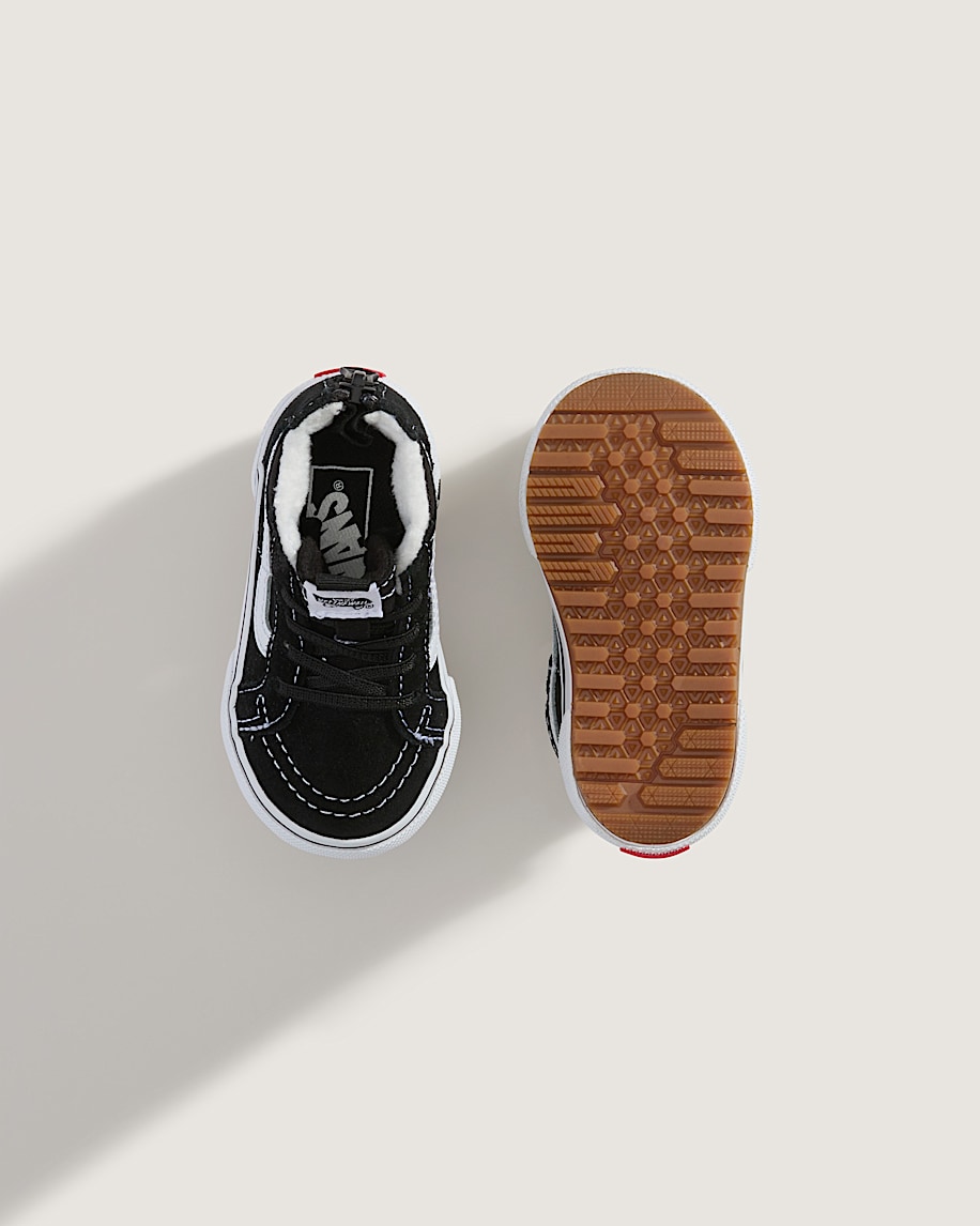 wasserabweisender sk8-hi zip schuh für kleinkinder