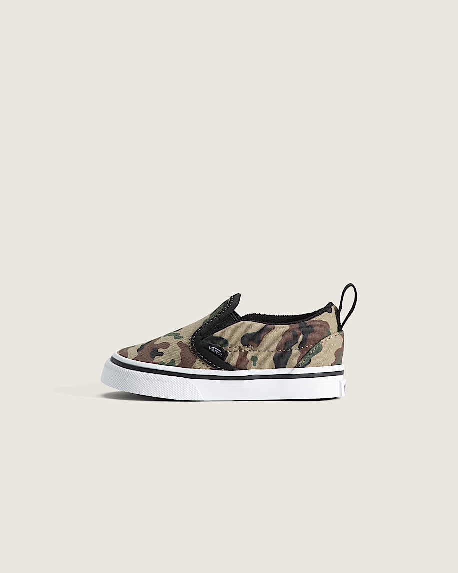 klassischer slip-on-v-schuh für kleinkinder