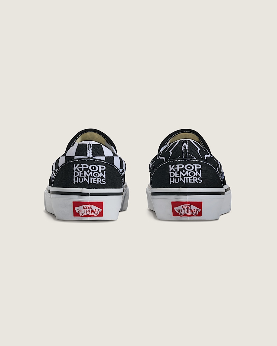 kpop demon hunters x vans klassischer slip-on-schuh für kinder