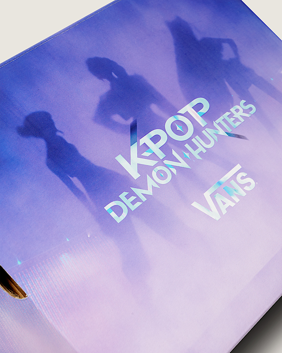 kpop demon hunters x vans klassischer slip-on-schuh für kinder