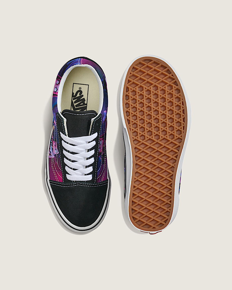 kpop demon hunters x vans old skool schuh für kinder