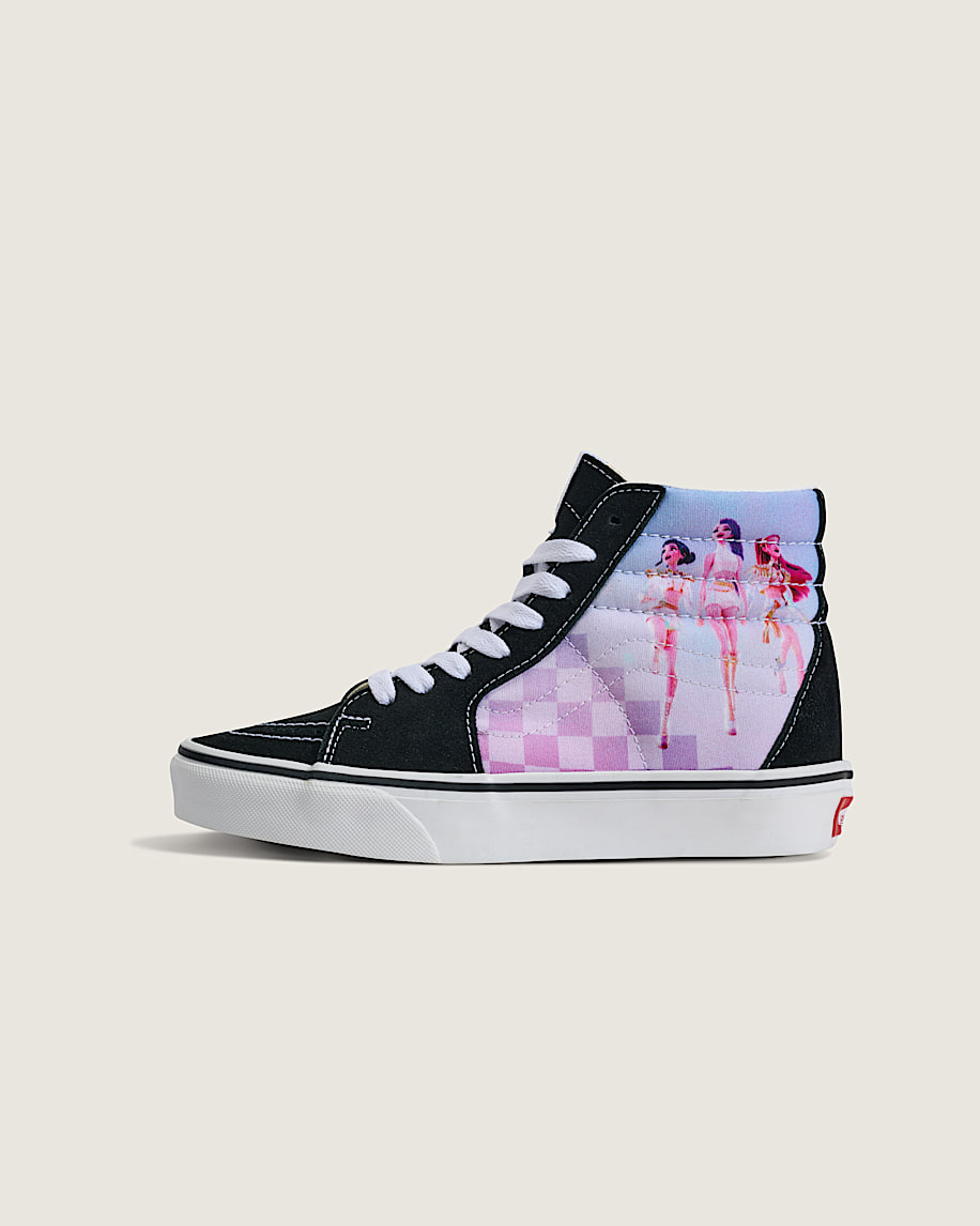 kpop demon hunters x vans big kids sk8-hi schuh