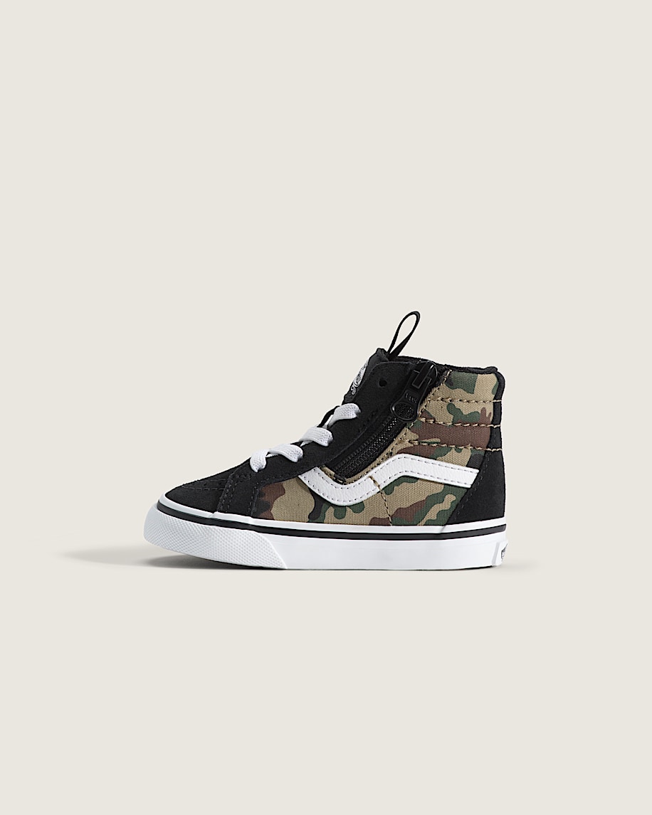 kleinkinderschuh sk8-hi mit seitlichem reißverschluss