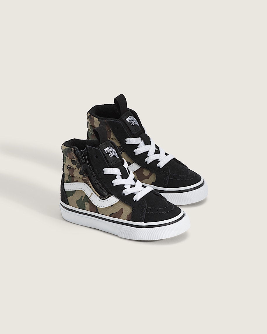 kleinkinderschuh sk8-hi mit seitlichem reißverschluss