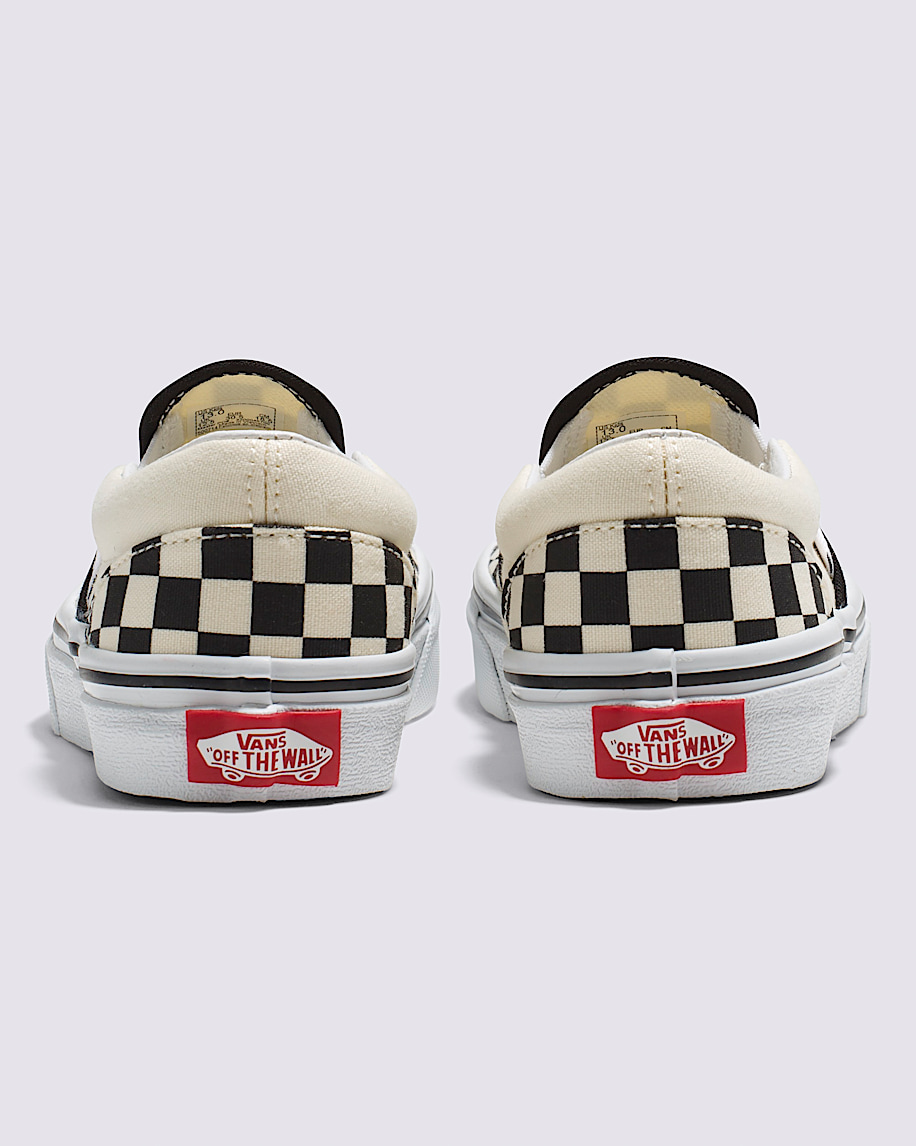 klassischer karierter slip-on-schuh für kleine kinder