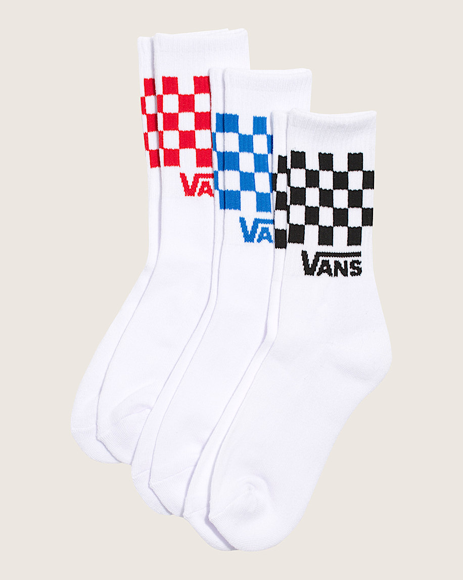 klassische karierte kindersocken 3er-pack