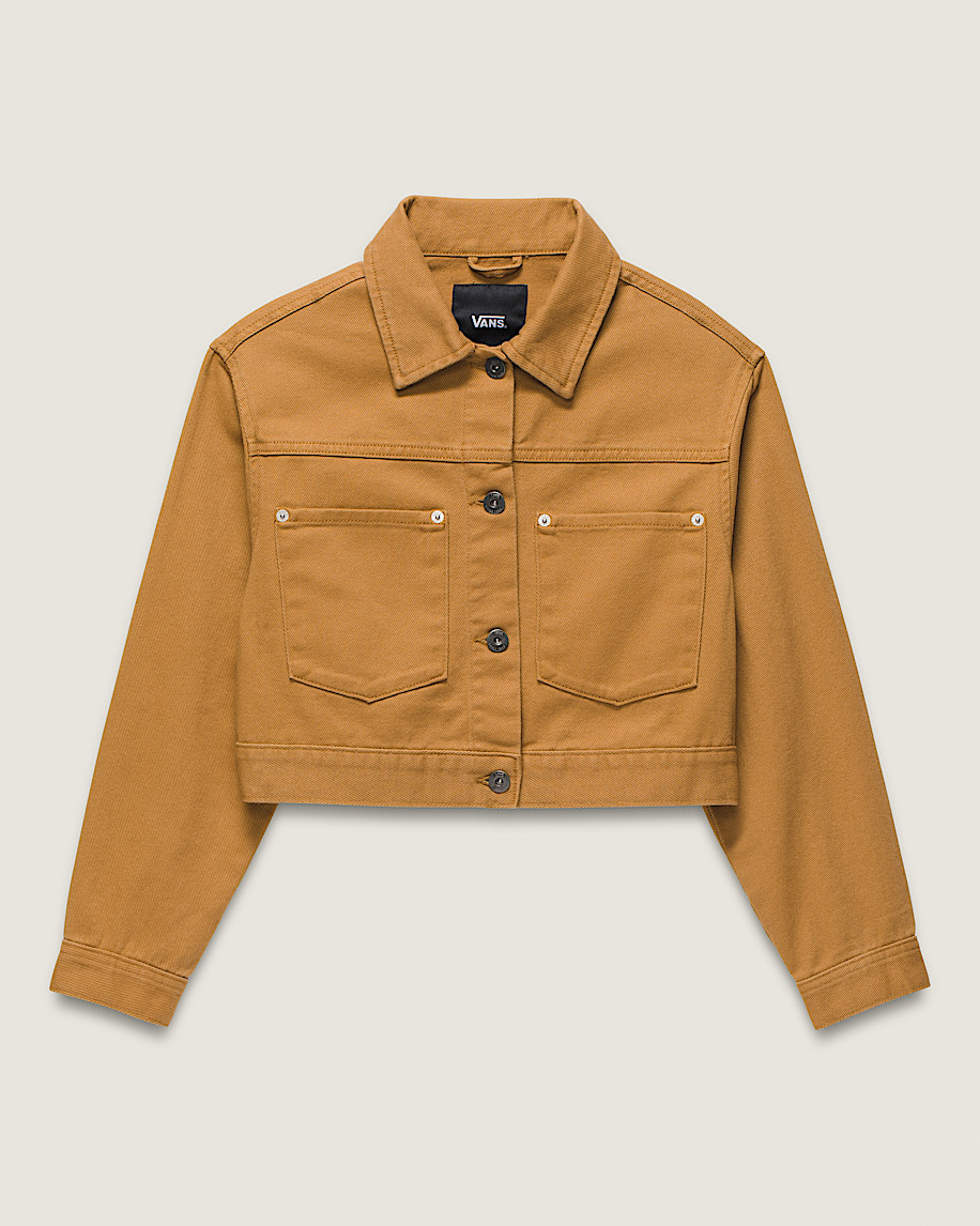 raynes crop truckerjacke für kinder