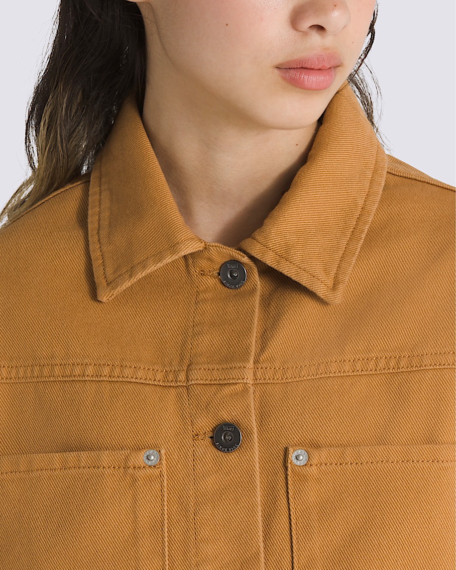 raynes crop truckerjacke für kinder