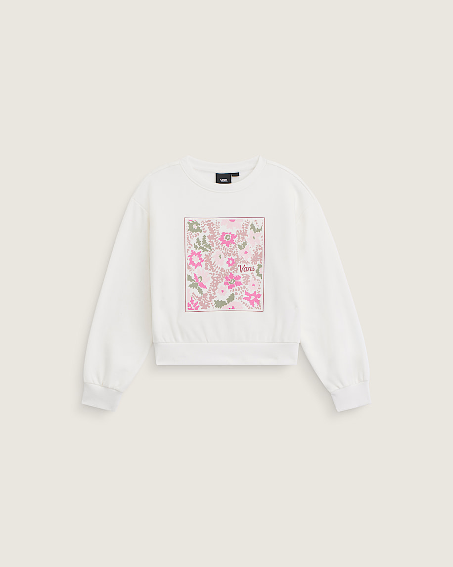 kinder-sweatshirt „flow field crew