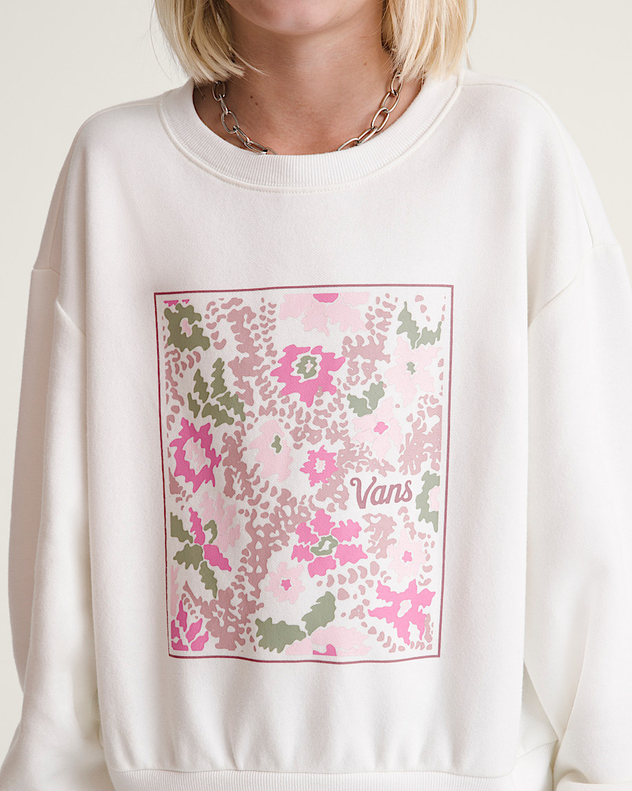 kinder-sweatshirt „flow field crew