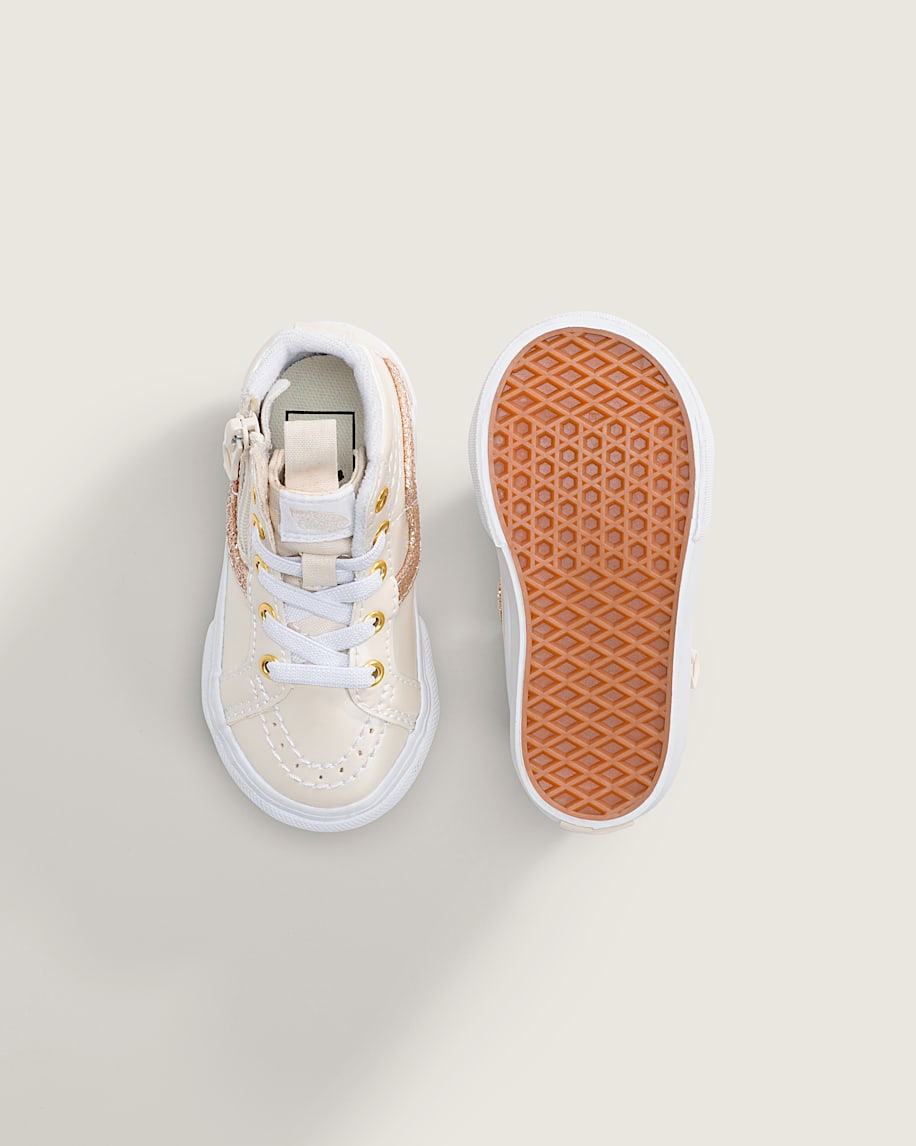 kleinkinderschuh sk8-hi mit seitlichem reißverschluss