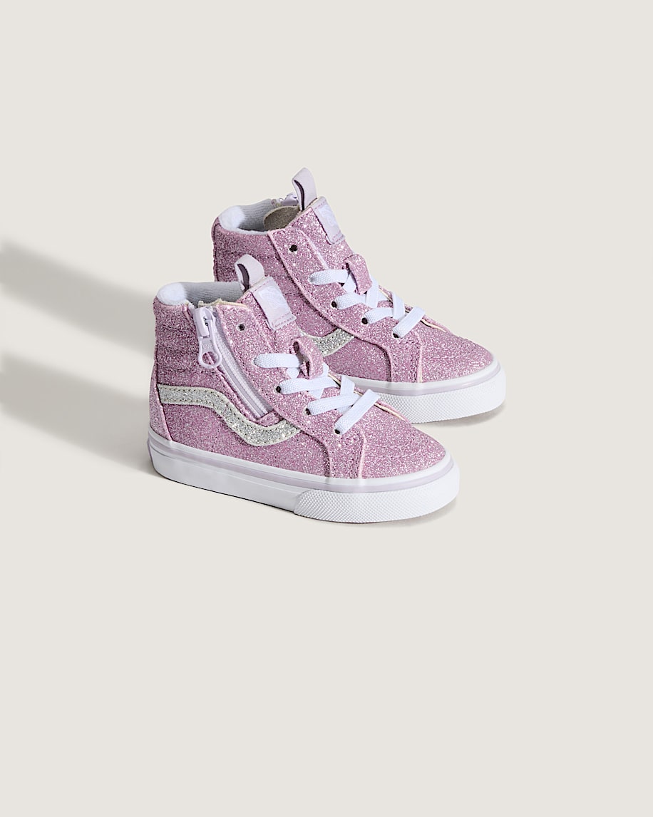 kleinkinder-sk8-hi-schuh mit seitlichem reißverschluss