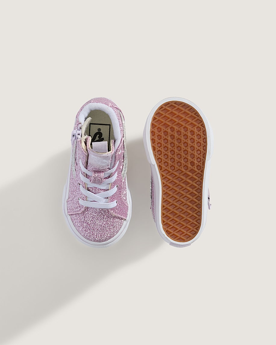 kleinkinder-sk8-hi-schuh mit seitlichem reißverschluss