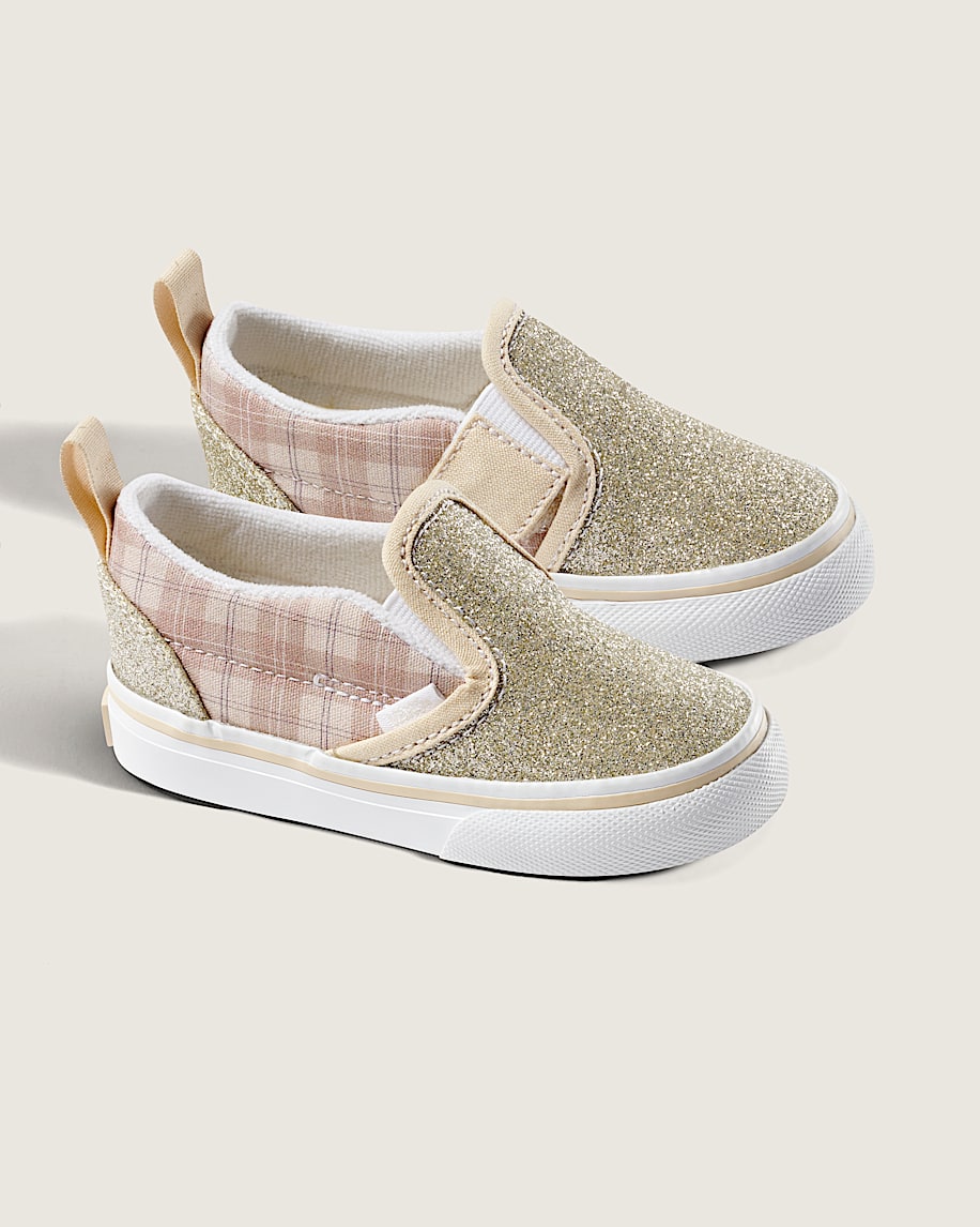 klassischer slip-on-v-schuh für kleinkinder