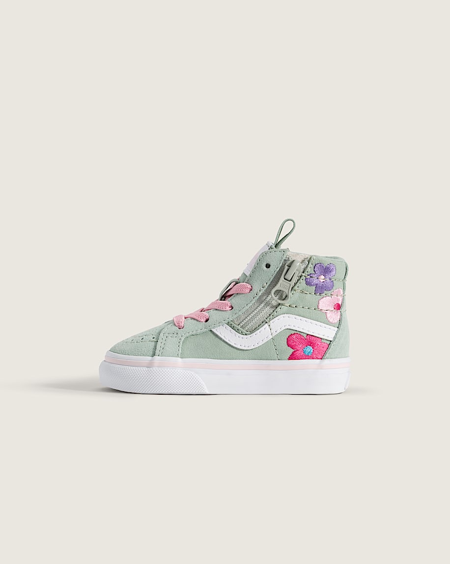 kleinkinder-sk8-hi-schuh mit seitlichem reißverschluss