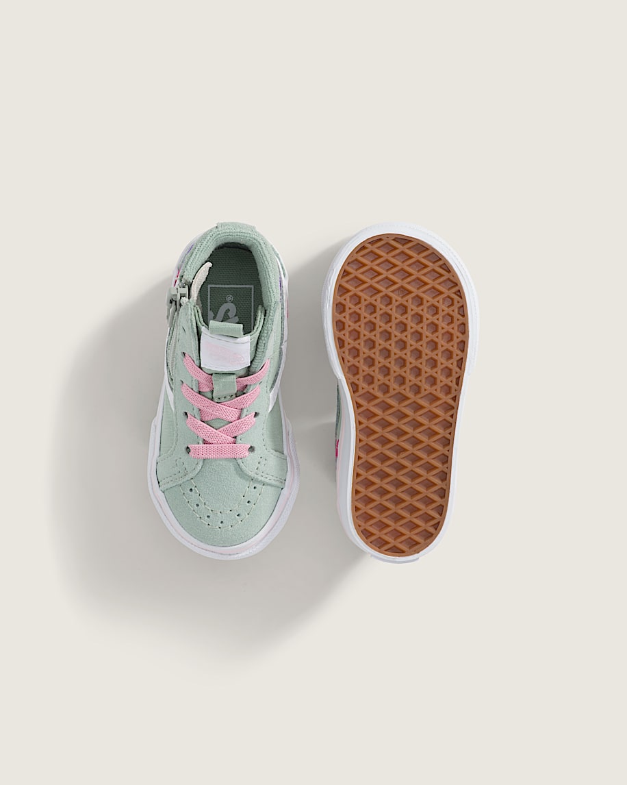 kleinkinder-sk8-hi-schuh mit seitlichem reißverschluss