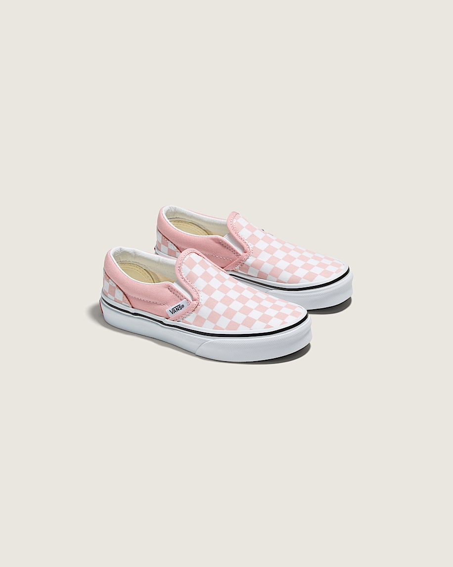 klassischer karierter slip-on-schuh für kleine kinder